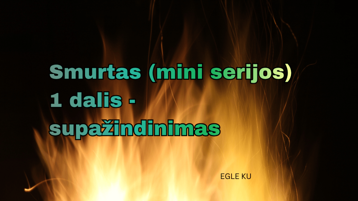 Smurtas (mini serijos) 1 dalis – supažindinimas