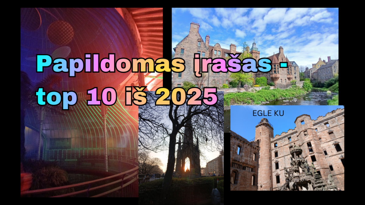 Papildomas įrašas – top 10 iš 2025