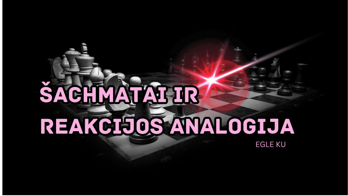 Šachmatai ir reakcijos analogija